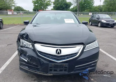 2015 Acura Tlx V6 из США, поврежденный, VIN 19UUB2F35FA025053